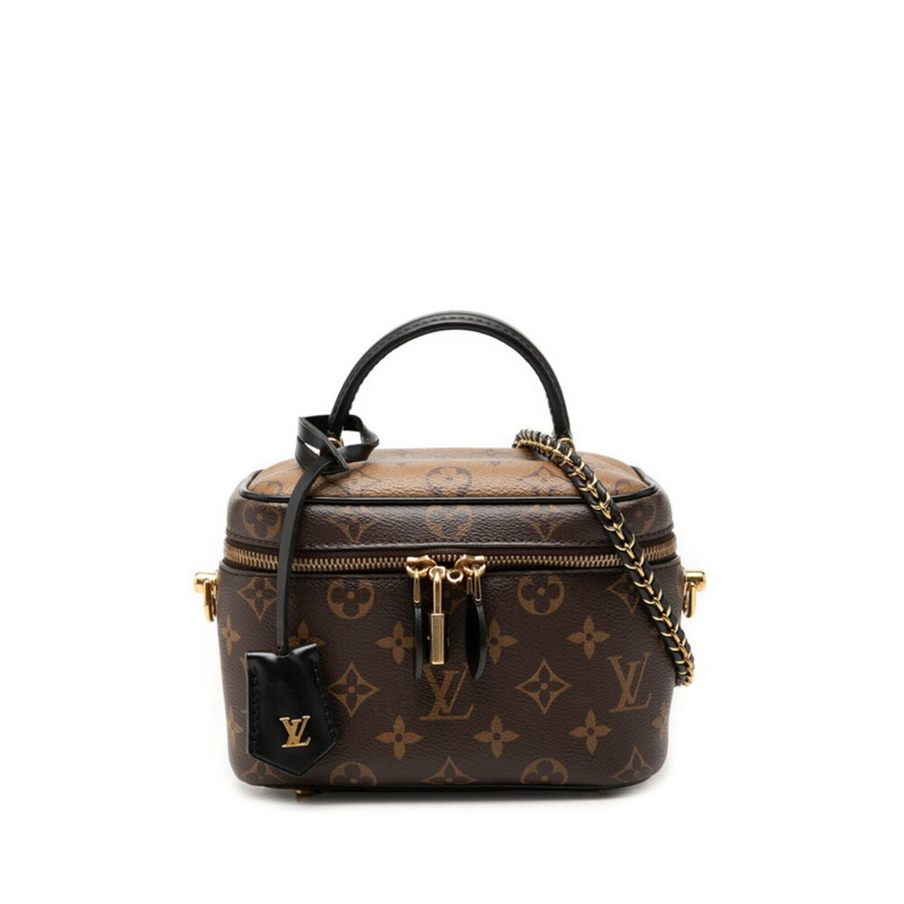 Louis Vuitton Monogram Reverse Vanity NV PM Handbag Shoulder Bag 2WAY M45165 ...